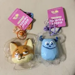 ズートピア ダイカットスクイーズ ニック　モンスターズ・インク　サリー