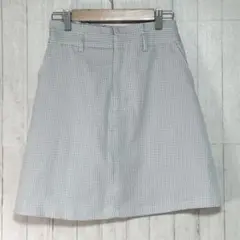 ナイスクラップ NICE CLAUP ギンガムチェック ミニスカート　Fサイズ