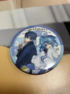 カラフルピーチ からぴち なおきり るな ペア缶 缶バッジ 一番くじ