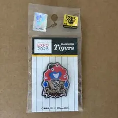 新品未開封 ピンバッジ 阪神タイガース リーグ優勝 記念品 限定 ミャクミャクのサムネイル
