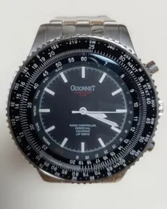 GUIONNET FLIGHT TIMER 電波時計 メンズ 腕時計 BR001