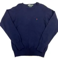 【POLOラルフ・ローレン 】ネイビー セーターS