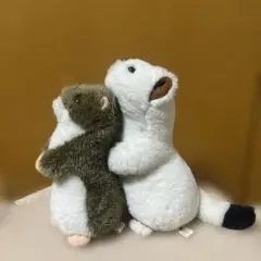 オコジョ　 ぬいぐるみ 2体セット