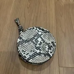 Ｈ＆Ｍ　ヘビ柄　コインケース