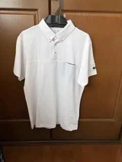 アディダスゴルフ　ホワイト ポロシャツ