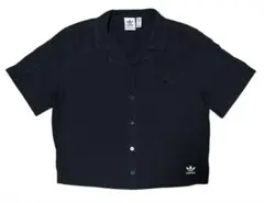 え*む様 adidas アディダス オリジナルス 開襟 オープンカラー 半袖シャのサムネイル