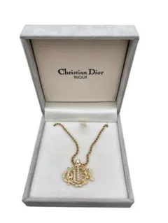 未使用CDクリスチャンディオールネックレスゴールド