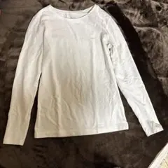 HEATTECH EXTRA WARM ホワイト長袖Tシャツ Sサイズ