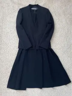 幼稚園面接ネイビー ジャケット【36size】とワンピース【38size】セット