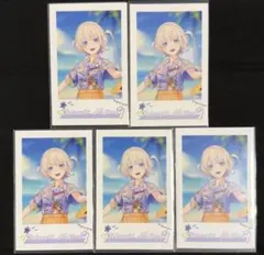 白上フブキ　ホロライブ　expo エキスポ 5th fes チェキ風カード 白上フブキホロライブexpo エキスポ 5th fes チェキ風カード