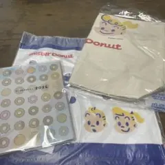 ミスド　福袋　2026 原田治 さん トートバッグ ハンドタオル　スケジュールン