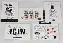 IGIN ポストカード 5枚セット JIN ポップアップ BTS アイギン