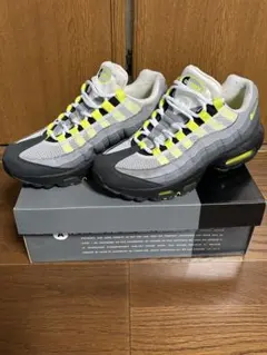 美品　エアマックス95 OG 2020 イエローグラデ 25.5cm タグ箱有