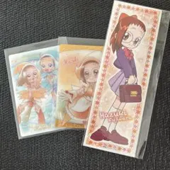 おジャ魔女どれみ　藤原はづき　カード＆ロングステッカー