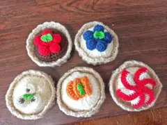 あみぐるみ あみぐるみスイーツ かぎ針編み ハンドメイド