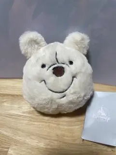 Disney クマの顔ポーチ チェーン付き
