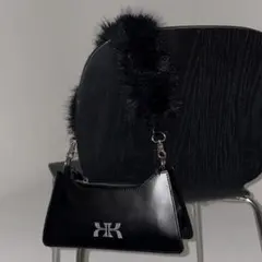 KISS THE CLUB K fur bag