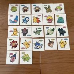 n*i様 ポケモンパンシール まとめ売り 22枚セット