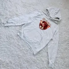 【ジーユー】 グレムリン 40周年パーカー 映画 デカロゴ M 白