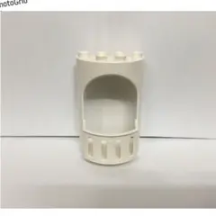 レゴ デュプロ ディズニー お城 パーツ ブロック バルコニー？ 1個 白色