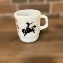アメリカビンテージファイヤキング　カウボーイデザイン マグカップ