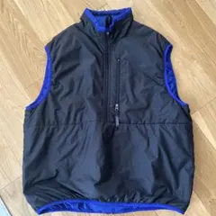 90s USA製 Patagonia パフボールベスト ブラック× 青 - メルカリ