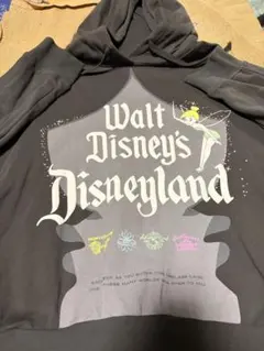 Disney100周年　ウォルトディズニー　ティンカーベルプリントパーカー