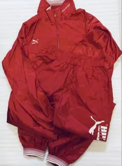 値下げ　ジャージ　パンツ　上着　赤