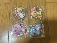 ひみつのアイプリ×サンリオキャラクターズ　アクリルキーホルダー　4種セット