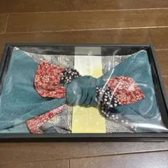 光悦ちりめん　風呂敷 パッチワーク風 和柄 伝統模様