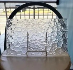 ステンドグラス　ガラス板　材料　端材　石目柄