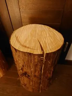 檜 丸太 椅子 スツール No.1472 楽天市場】切り株スツール 丸太型