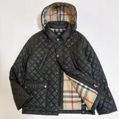 美品☆バーバリーロンドン キルティングジャケット メガチェック 2way