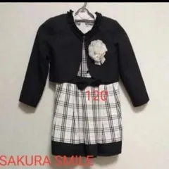 フォーマルワンピース　120 入学式 卒園式 ワンピース 女の子