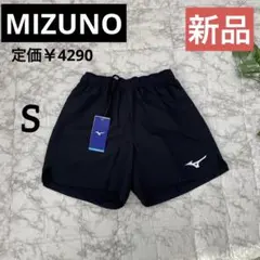 【新品】MIZUNO 吸汗速乾ショートパンツ ユニセックス ブラック Sのサムネイル