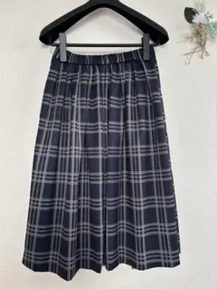 m.f.editorialタータンチェックプリーツスカート Mサイズ