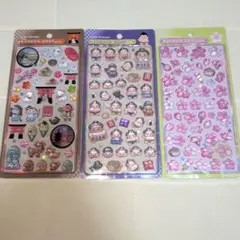 a*.様 ボンボンドロップシール　和柄　相撲　古都　桜