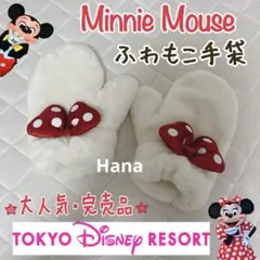 ディズニーリゾート限定 Minnie Mouse ミニー 手袋 コスプレ グッズ