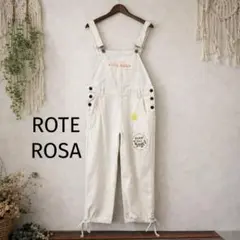 71 美品　ROTE ROSA デニム サロペット　オーバーオール
