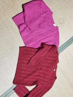 BREEZEとユニクロのニット110~120