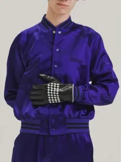 Ernest W. Baker パープル スタジャン ジャケット