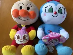 それいけ！アンパンマンパン小物入れ・巾着ぬいぐるみLL セット♡