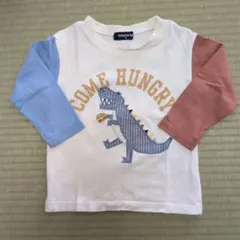 クレードスコープ恐竜デザイン 長袖Tシャツ 100cm