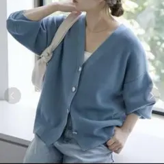 COLLAGE GALLARDAGALANTE コンチョボタンカーディガン