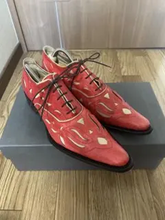 レア 未使用　ルイヴィトン　７　オペラシューズ　オートゥイユ　LV 刺繍 レア 未使用 ルイヴィトン 7 オペラシューズ オートゥイユ LV 刺繍