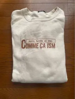 COMME CA ISM トレーナー L ベージュ