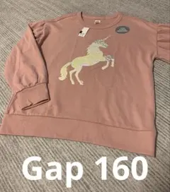 新品タグ付　Gap ギャップ　キッズ　トレーナー　ユニコーン　160のサムネイル