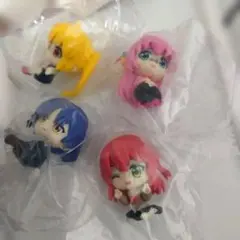 ぼっち・ざ・ろっく　結束バンドのお座りフィギュアセット