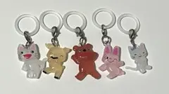 ノンタン めじるしアクセサリー　全5種コンプリートセット