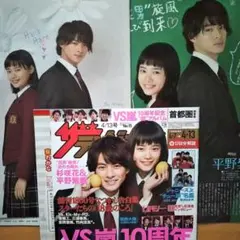 雑誌 平野紫耀 杉咲花 表紙「テレビジョン」掲載「テレライ&テレステ」切り抜き